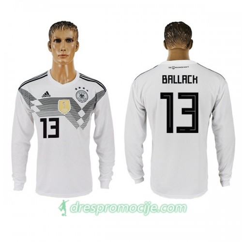 Njemačka Dres Ballack 13 Domaći Svjetsko prvenstvo 2018 Dugim Rukavima Njemačka Dres Ballack 13 Domaći Svjetsko prvenstvo 2018 Dugim Rukavima